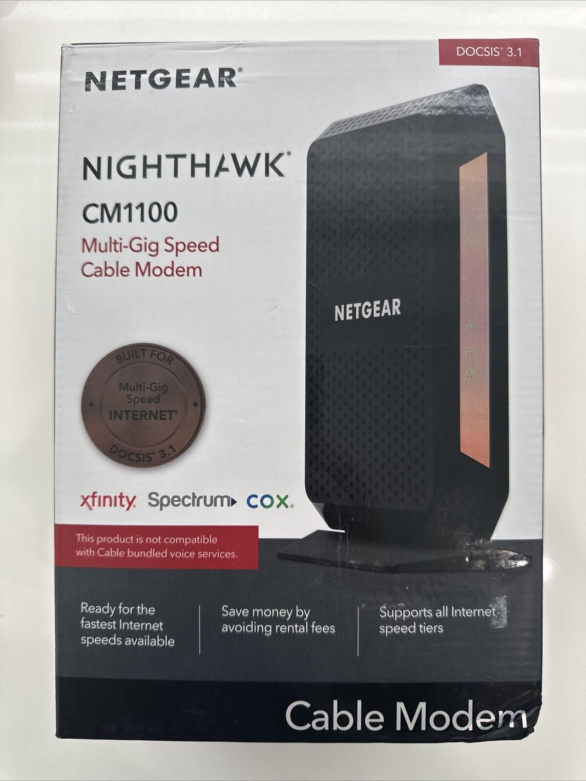 Netgear Nighthawk CM1100 Cable Modem
