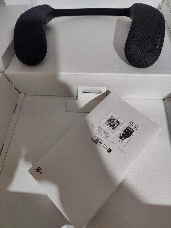 Sony Bravia Theater U Wearable TV Speaker in Black - Image 6