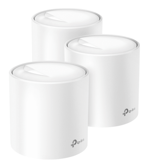 TP-Link Deco X60 Wi-Fi 6 AX3000 Whole-Home Mesh Wi-Fi System, 3-Pack
