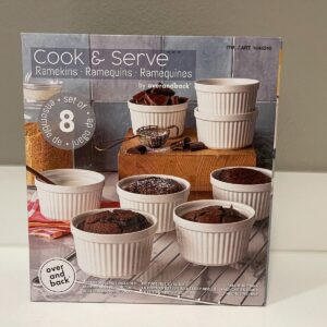 overandback "Cook & Serve" 8-piece Ramekin Set