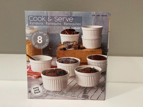 overandback "Cook & Serve" 8-piece Ramekin Set