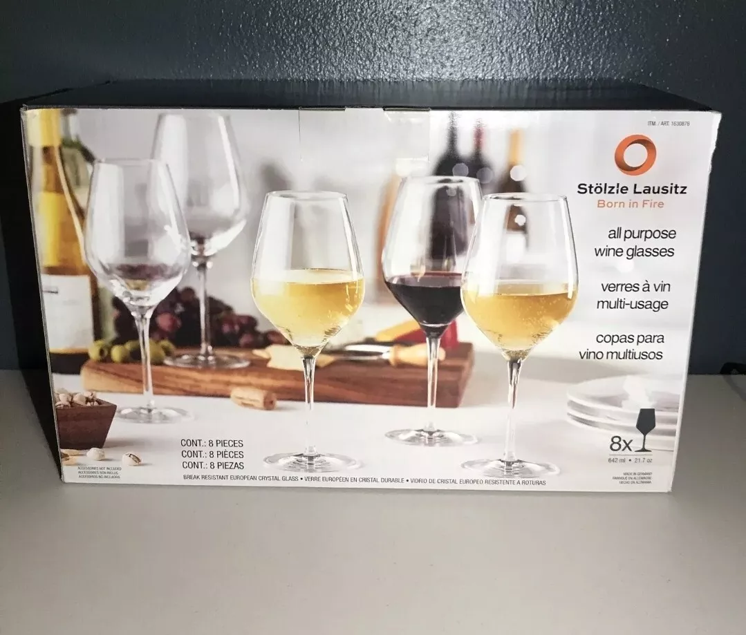 Stolzle All Purpose Wine Glasses 635ml 8 Piece