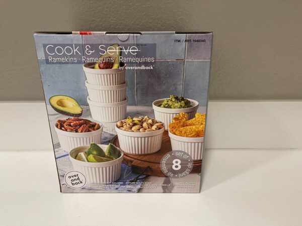 overandback "Cook & Serve" 8-piece Ramekin Set - Image 4