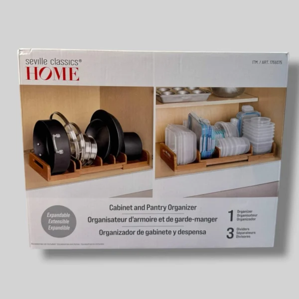 Seville Expandable Cabinet and Pantry Organizer