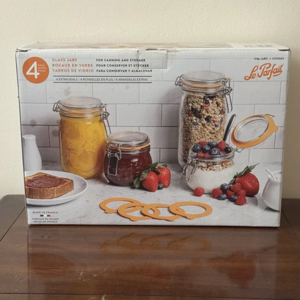 Le Parfait Super Canning Jars, Set of 4 - Image 16
