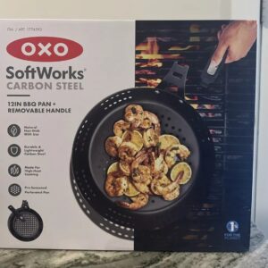 OXO SoftWorks Carbon Steel 12" BBQ Pan