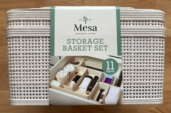 Mesa Storage Basket Set, 11-piece - Image 4