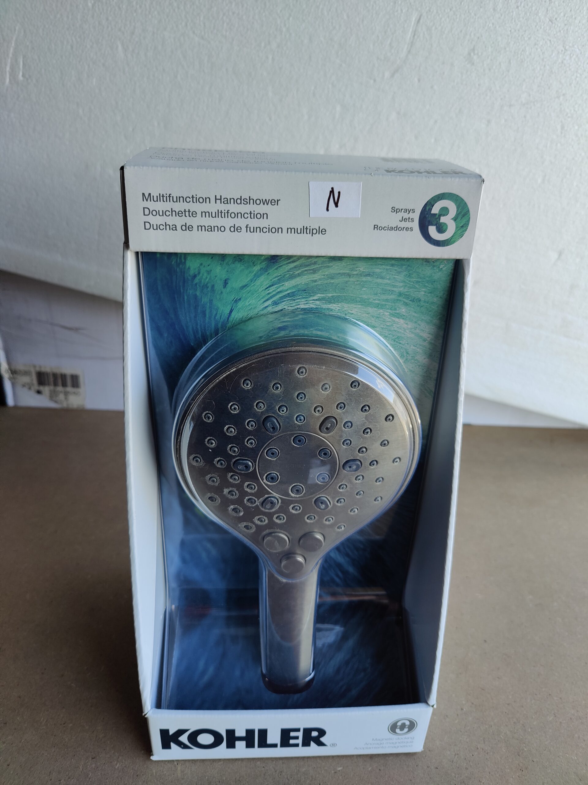 Kohler Prosecco Multifunction Handheld Shower Head - Silver