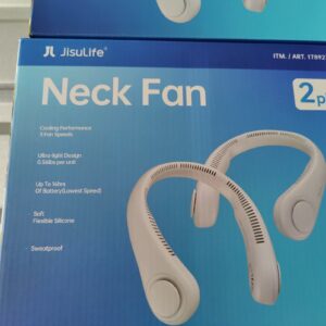 JISULIFE Neck Fan, 2-pack
