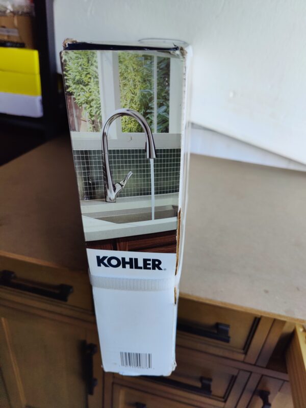 Kohler Bevin Pull-Down Kitchen Faucet - Stainless Steel - Image 6