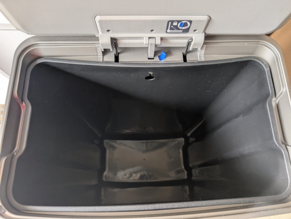 Kohler Rectangular Step Trash Can, 47 L, Stainless Steel - Image 5