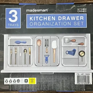 Madesmart 3-piece Kitchen Drawer Organization Set