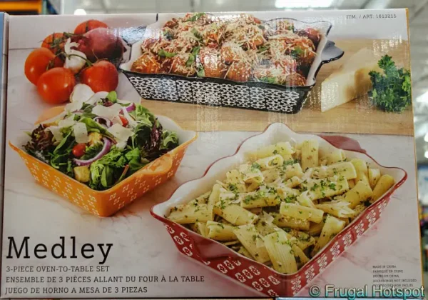 Baum Medley 3-Piece Oven-To-Table Bake & Serve Set - Image 5