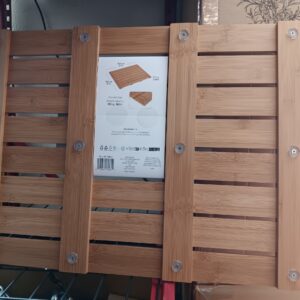 Seville Classics Bamboo Bath Mat