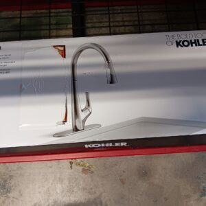 Kohler Bevin Pull-Down Kitchen Faucet - Chrome Finish