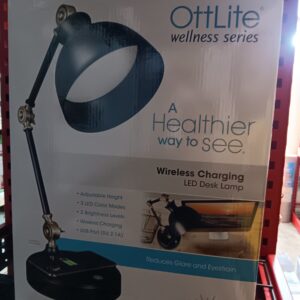 Ottlite LED Desk Lamp Wireless Charging Base