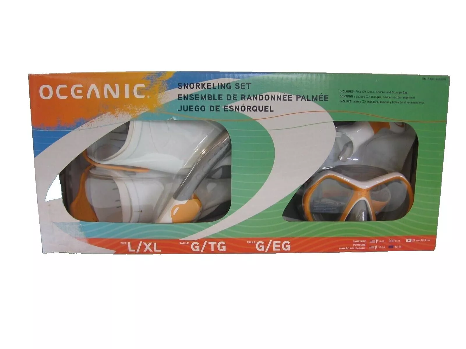 Oceanic Adult Snorkeling Set