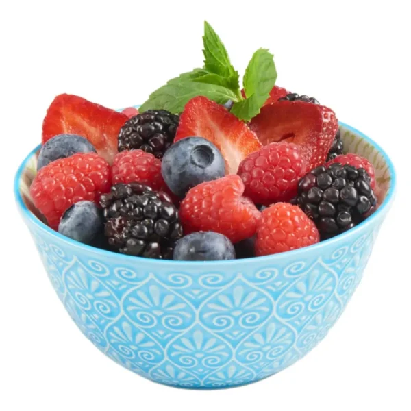 Botanical Stoneware Bowls, 10 Piece Set - Image 5