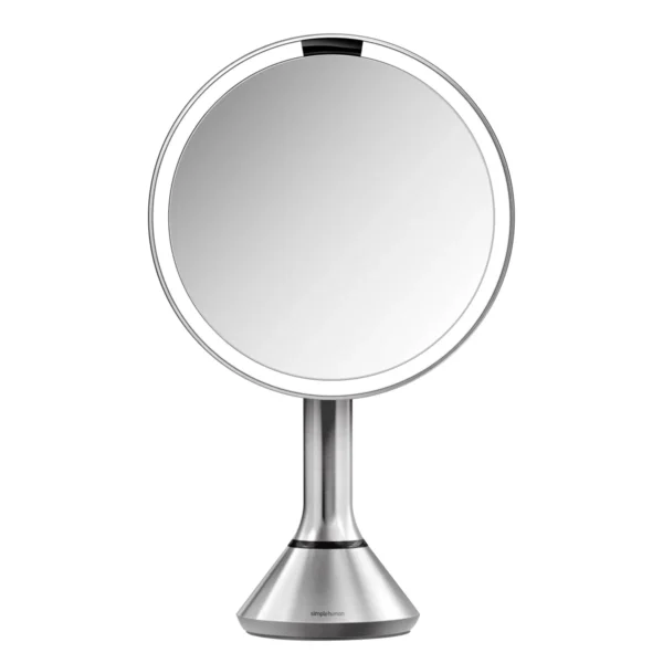 simplehuman 8” Round LED Sensor Mirror with 5x and 10x Magnification - Image 8