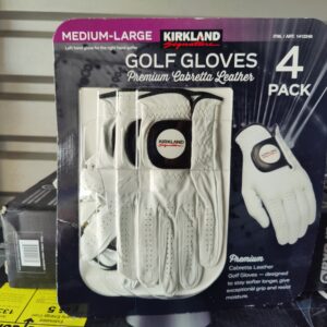 Kirkland Signature Leather Golf Glove 4-pack - Right Handed