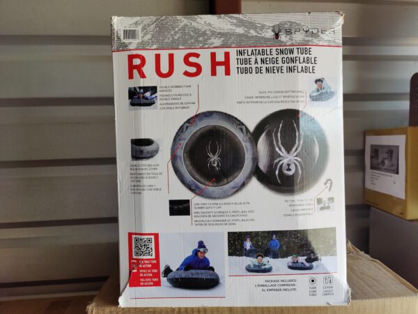 Spyder RUSH Inflated Rubber Snow Tube, 104.5 cm - Image 9