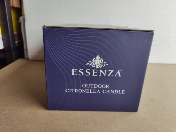ESSENZA Outdoor Citronella Candle, Pack of 2, Blue - Image 3