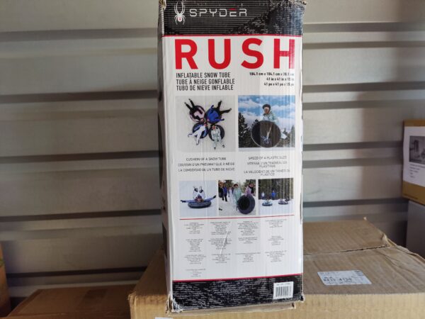 Spyder RUSH Inflated Rubber Snow Tube, 104.5 cm - Image 10