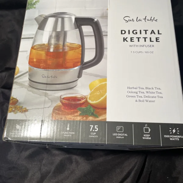 Sur La Table Digital Kettle with Infuser - Image 3