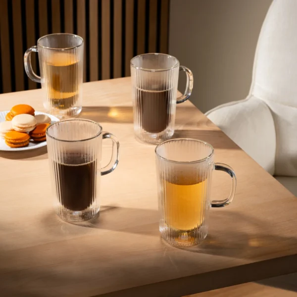 Bodum Bistro Double Wall Thermo Mugs, 4-piece - Image 7