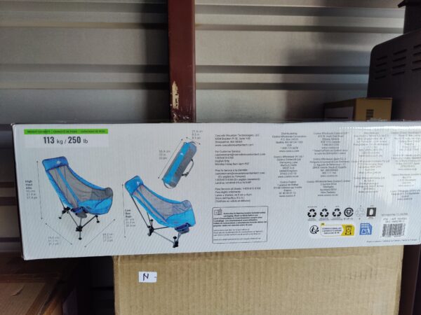 Cascade Mountain Tech Flex Height Sling Chair 2-pack - Image 10
