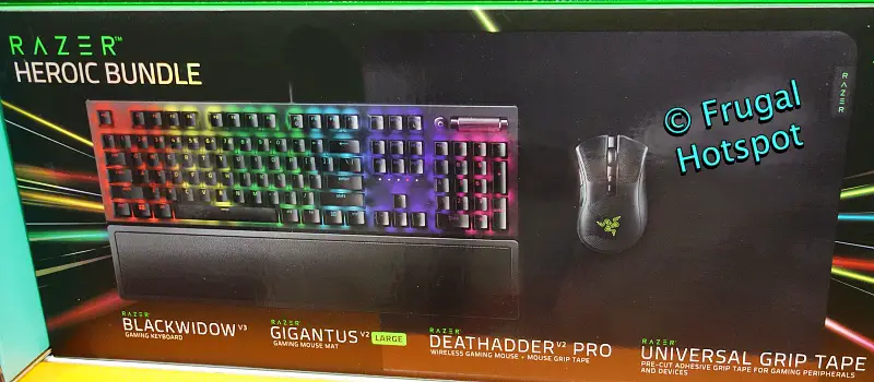 Razer All-Star Gaming Bundle Keyboard + Mouse + Pad + Headset