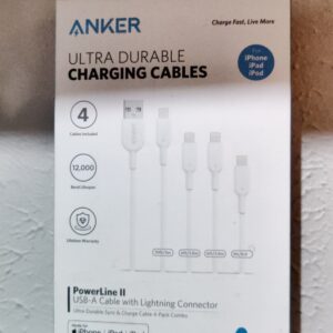 ANKER ultra durable charging cables
