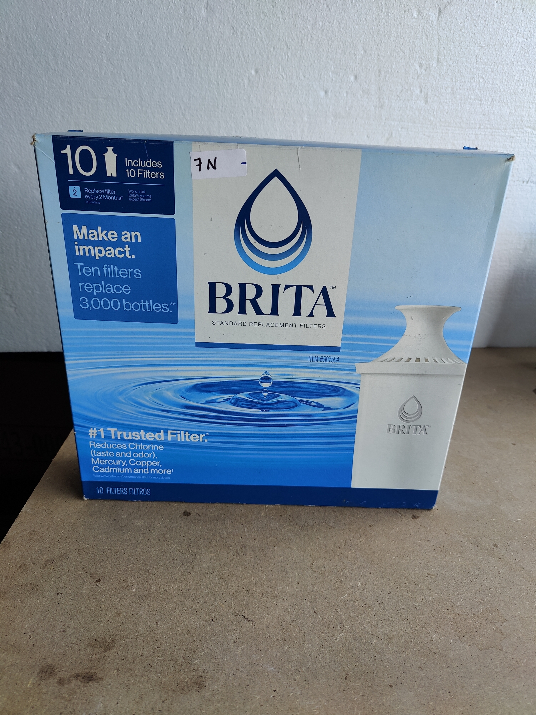 "Brita Replacement Water Filters, 10-pack "