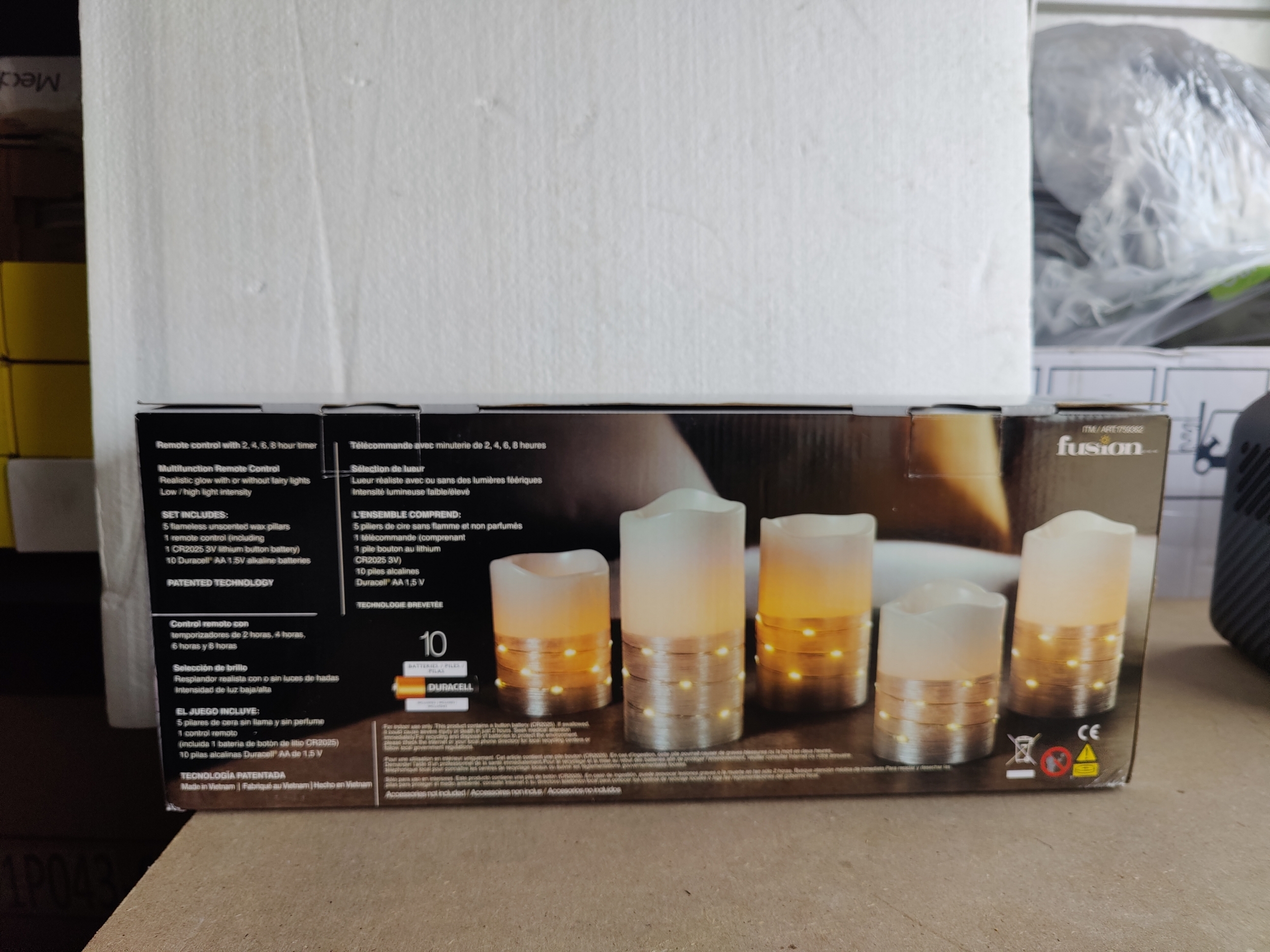 Fusion Fairy Light LED Candles