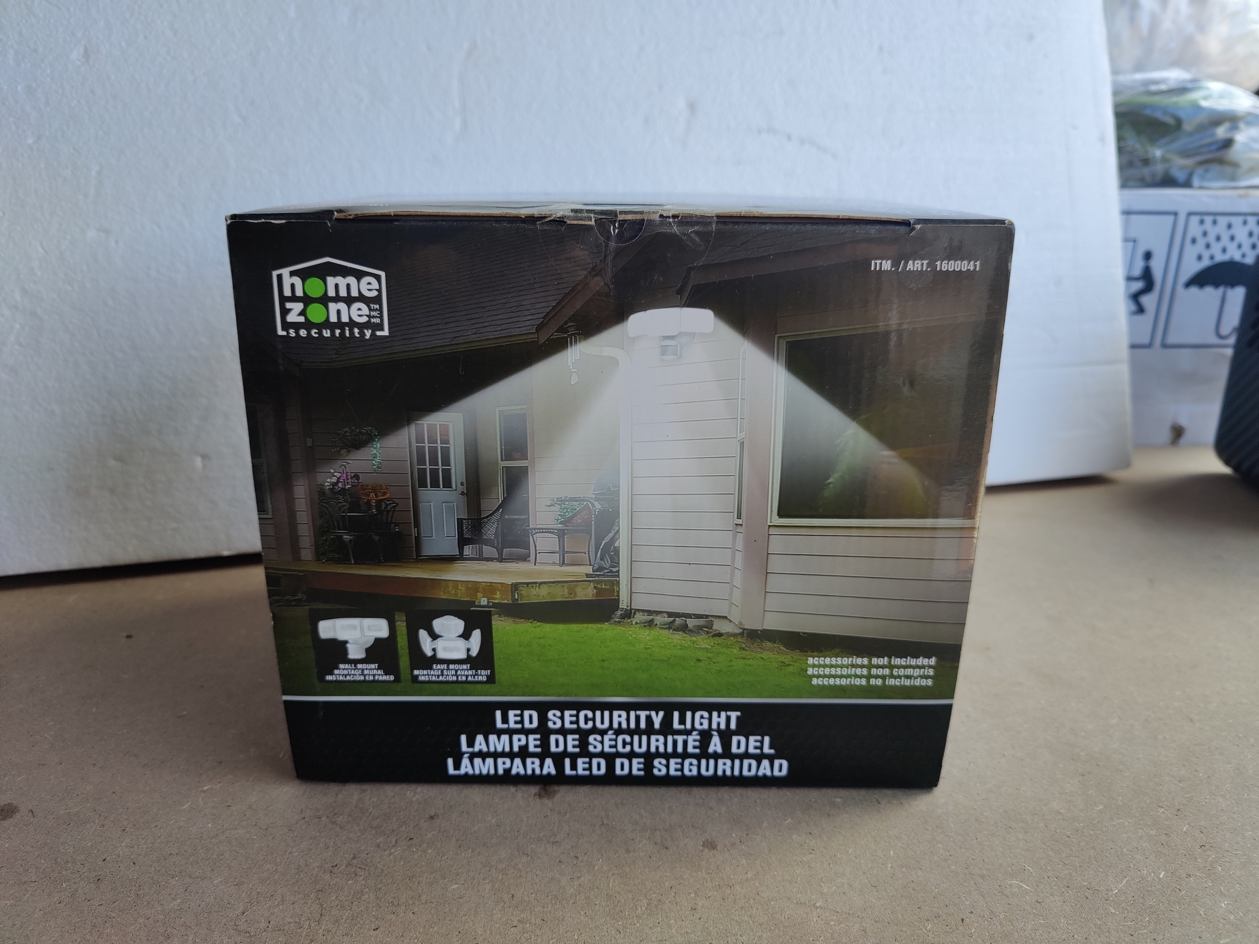 Home Zone MK-SC0108 Motion Activated Security Light