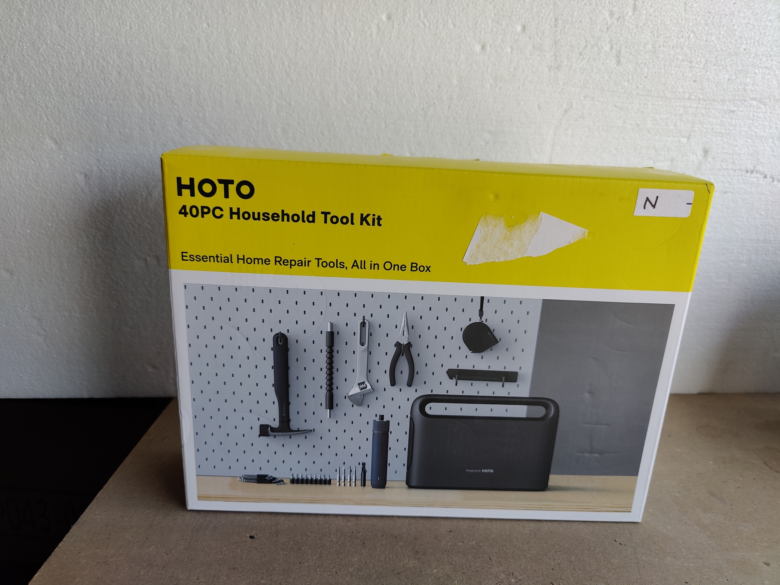 HOTO 40-piece Household Tool Kit