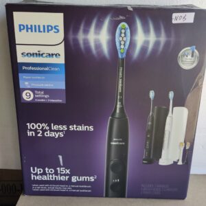 Philips Sonicare Professional Clean Rechargeable Electric Toothbrush, 2-pack