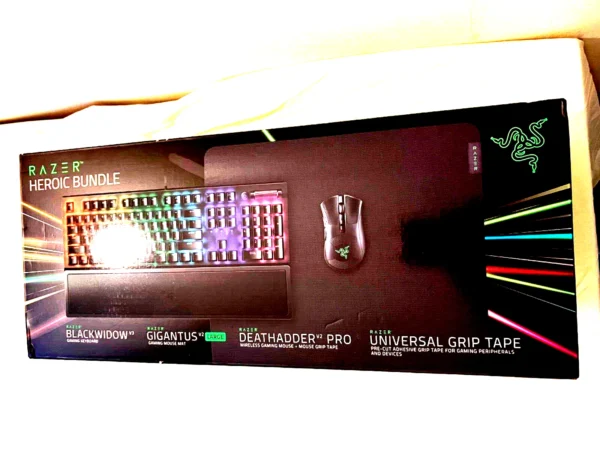 Razer All-Star Gaming Bundle Keyboard + Mouse + Pad + Headset - Image 2
