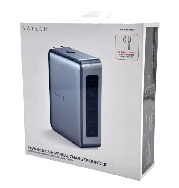 Satechi 145W USB-C 4-Port GaN Universal Travel Charger - Image 7