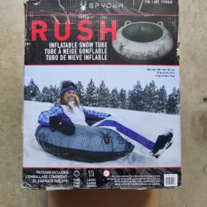 Spyder RUSH Inflated Rubber Snow Tube, 104.5 cm