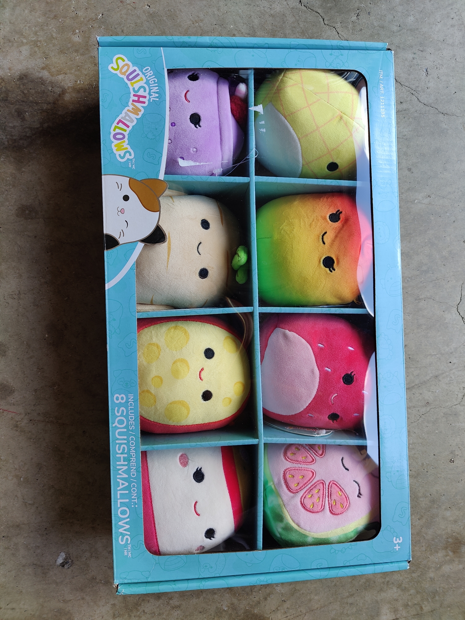 Squishmallows 5" Mini Plush 8-Pack Food Squad Characters