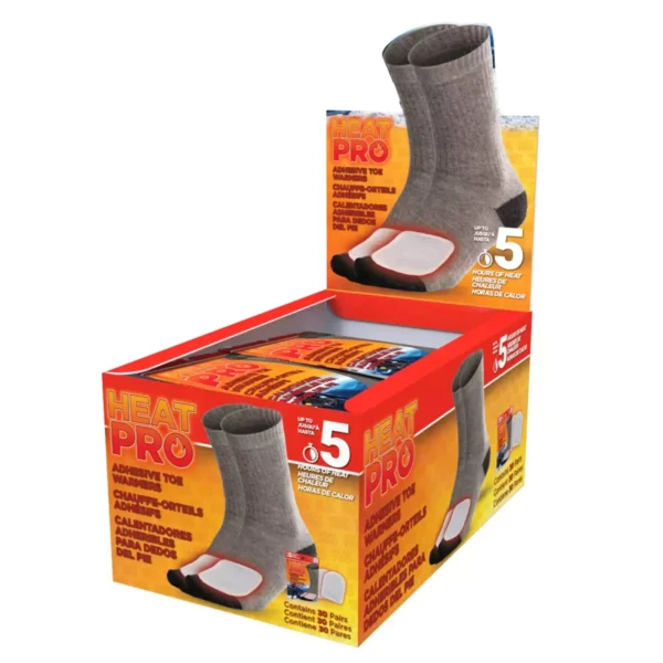 Heat Pro Toe Warmers, 30-pairs