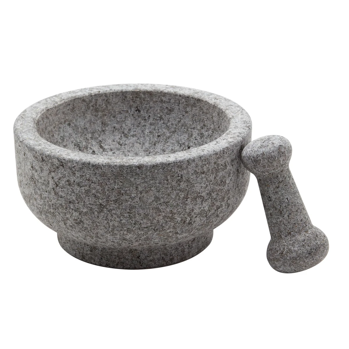 Casa Maria 8.5” Granite Stone Double Sided Mortar & Pestle - Image 2