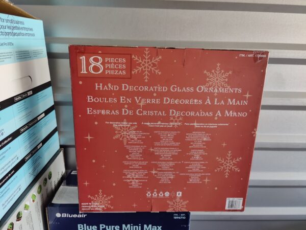 Glass Ornaments 18pc Set - Image 5
