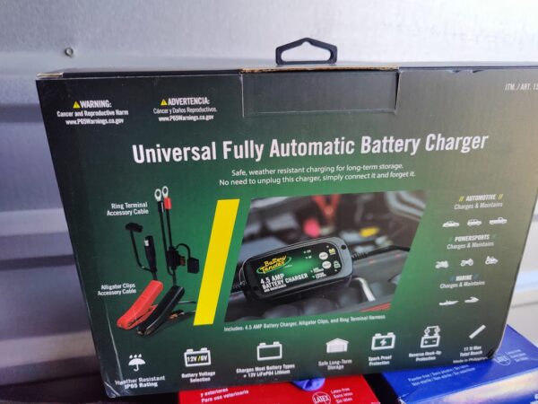 DELTRAN BATTERY TENDER 4.5 AMP WR IP65 RATING CHARGER & MAINTAINER - Image 2