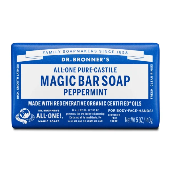 Dr. Bronner's peppermint soap