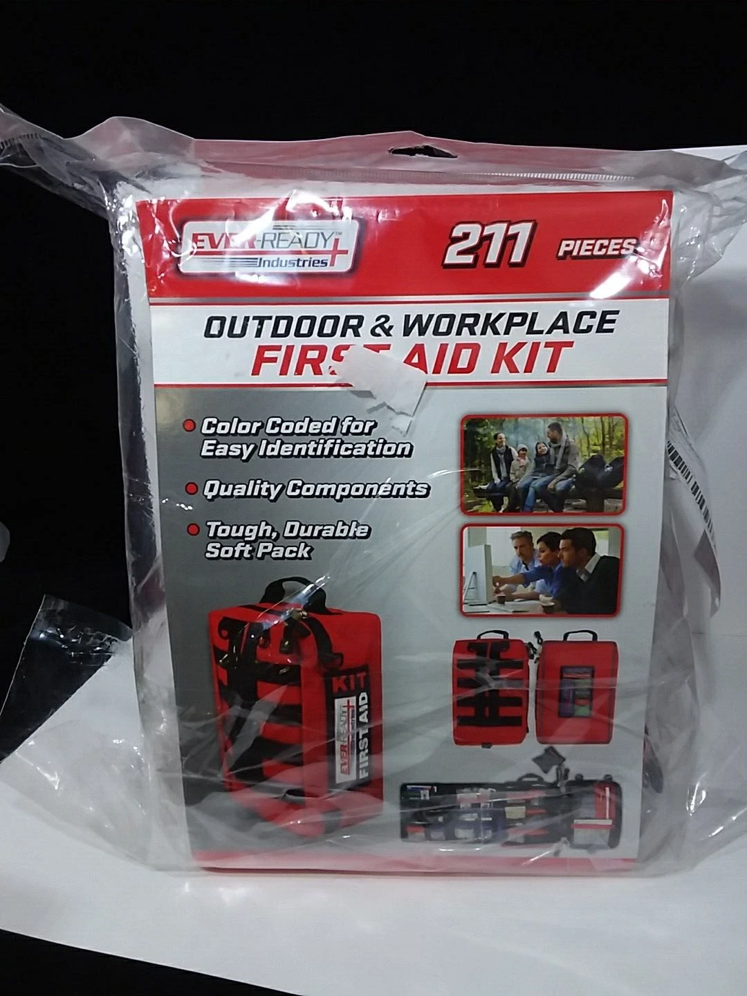 Ever Ready Outdoor & Workplace First Aid Kit 211 Pieces