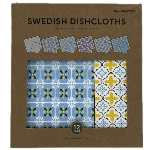 Swedish Dishcloth 12-piece Set