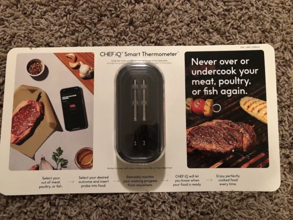 Chef iQ Smart Thermometer and Hub, 2 Probe Set